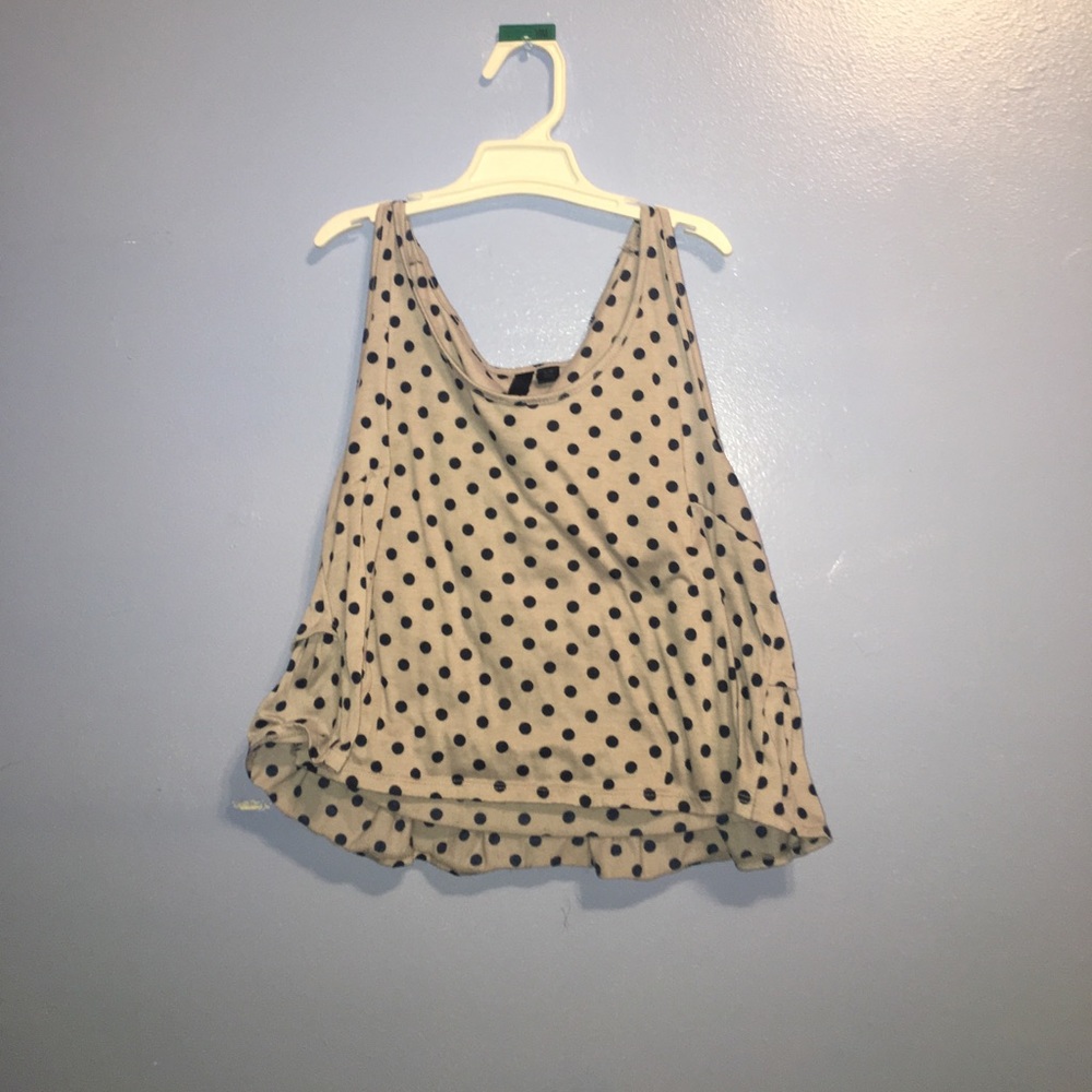 Polka Dot Crop Top