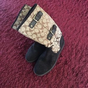 Coach boots (suede)