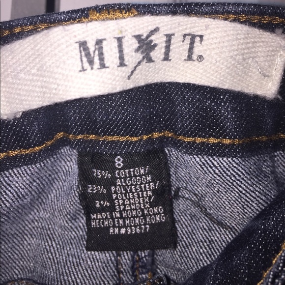 Size 8 Mix It Cuffed Denim Shorts - Picture 2 of 4