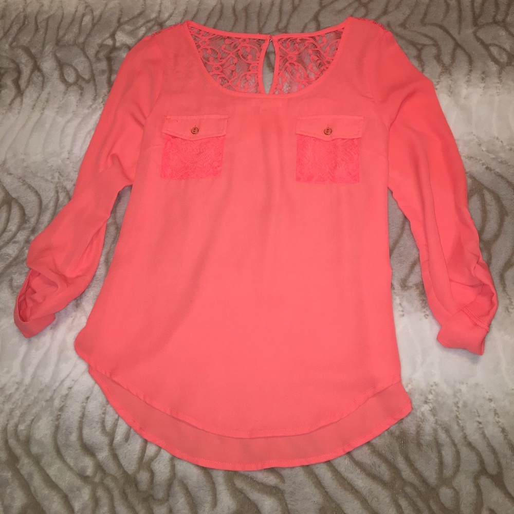 Hot Pink Blouse