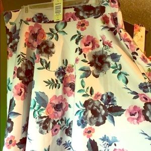 Torrid floral skirt