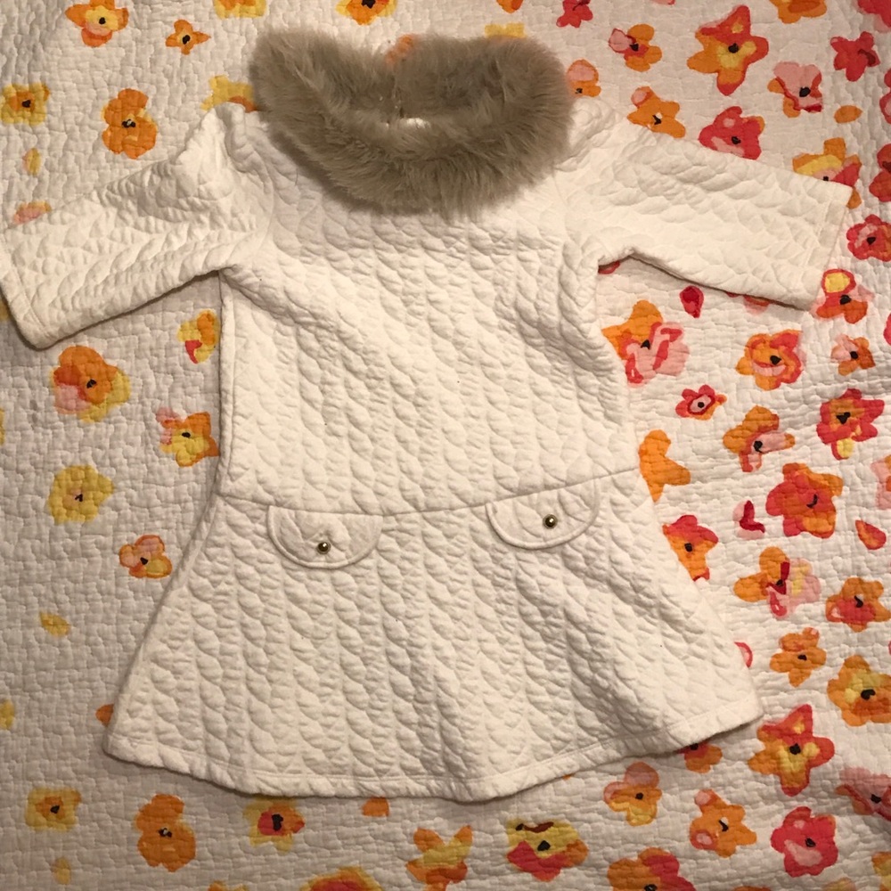ITS SO FROCKING CUTE! Quilted sweater dress 3T