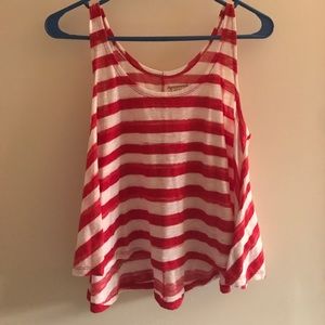 Red and white striped tank!