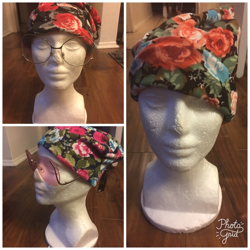 Flowered Beenie