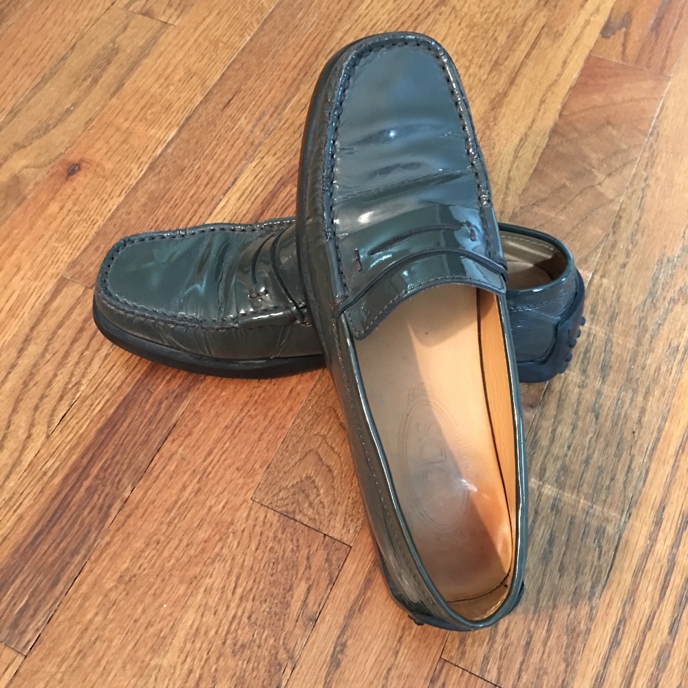 Tod's Patent Leather Loafer - Size 7.5