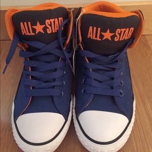 Converse Kids All-Star Chuck Taylors Nvy/Blk  sz4