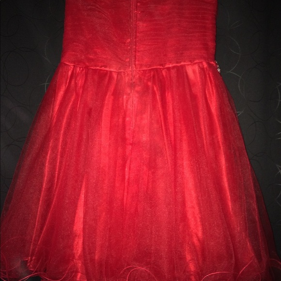 Red Homecoming Dress - Picture 2 of 5