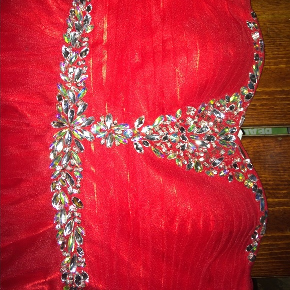 Red Homecoming Dress - Picture 3 of 5