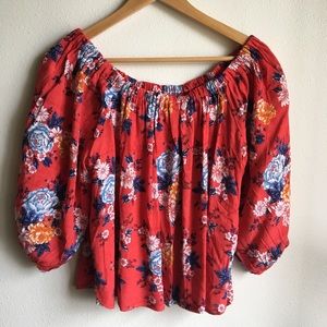 Forever 21 off the shoulder shirt