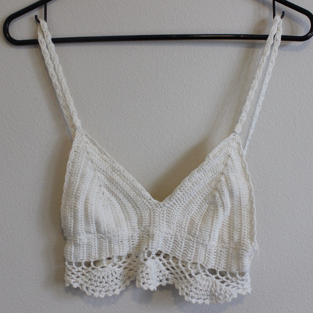 Bohemian Crochet Crop Top