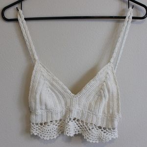 Bohemian Crochet Crop Top