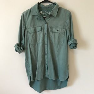 Madewell work shirt button up