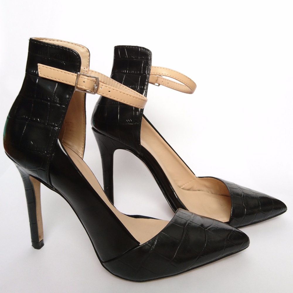 Zara -  Vamp Asymmetrical Heels