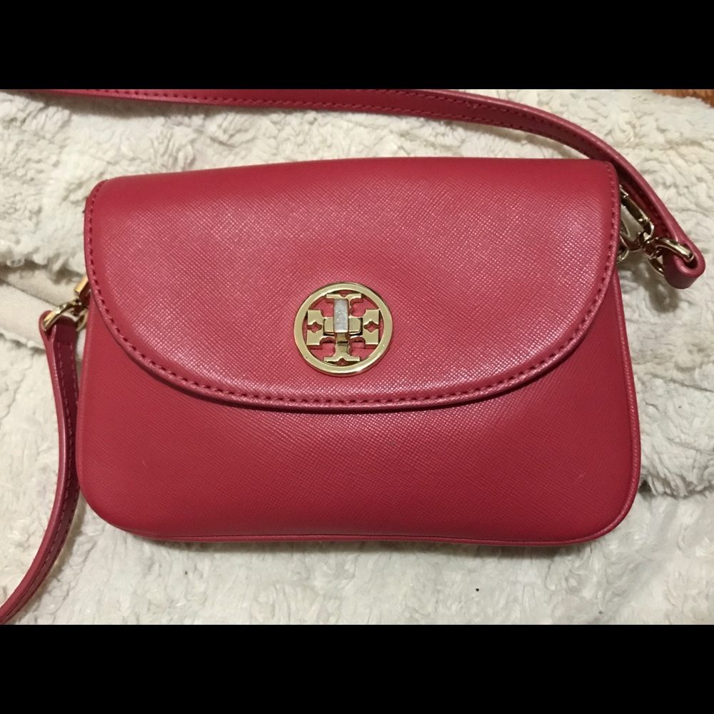 Tory Burch Robinson small saffiano