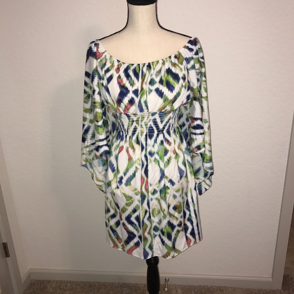 BRAND NEW BOUTIQUE MULTI COLOR DRESS! SUPER CUTE!