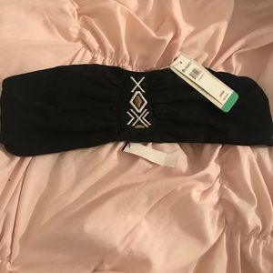 NWT black bandeau