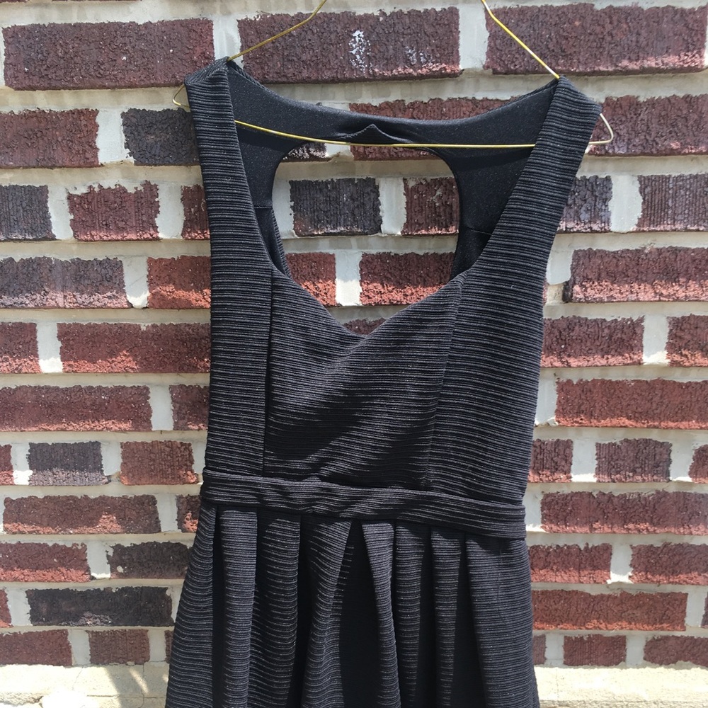 Poof Couture Black Dress