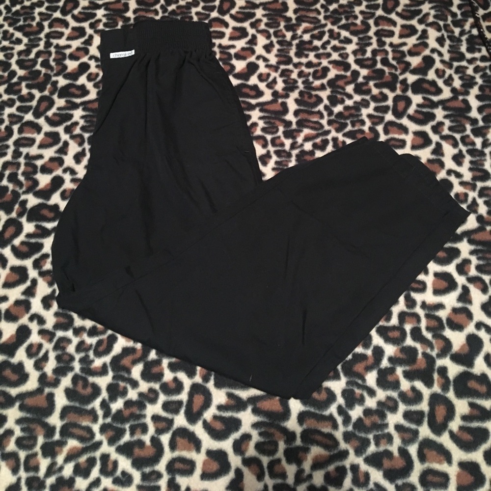 Black Scrub Pants