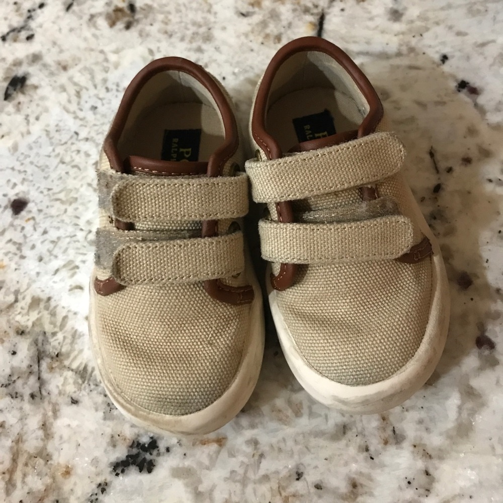 Toddler Polo Khaki sneakers