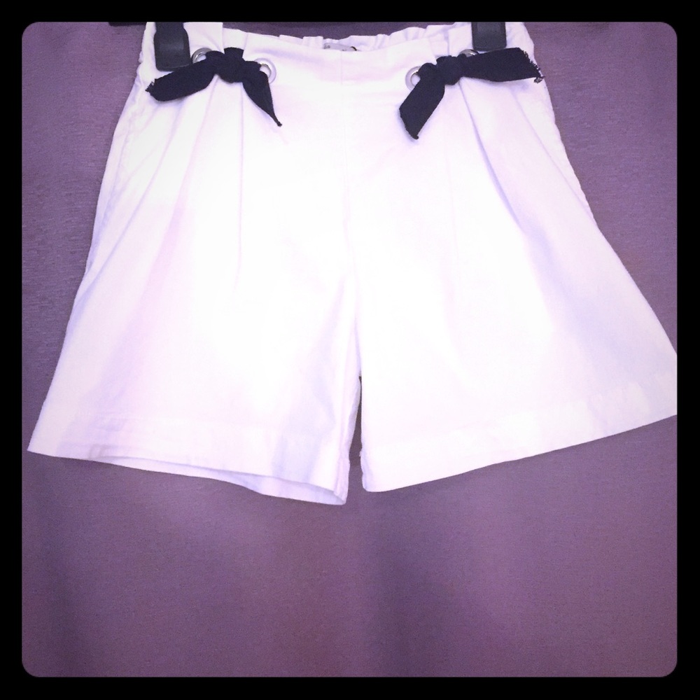 NWT Zara Girls shorts with bows
