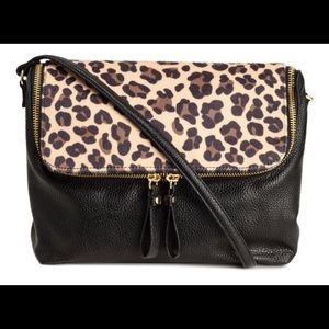 Leopard print purse