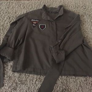 Selling a button long sleeve shirt from Zara.