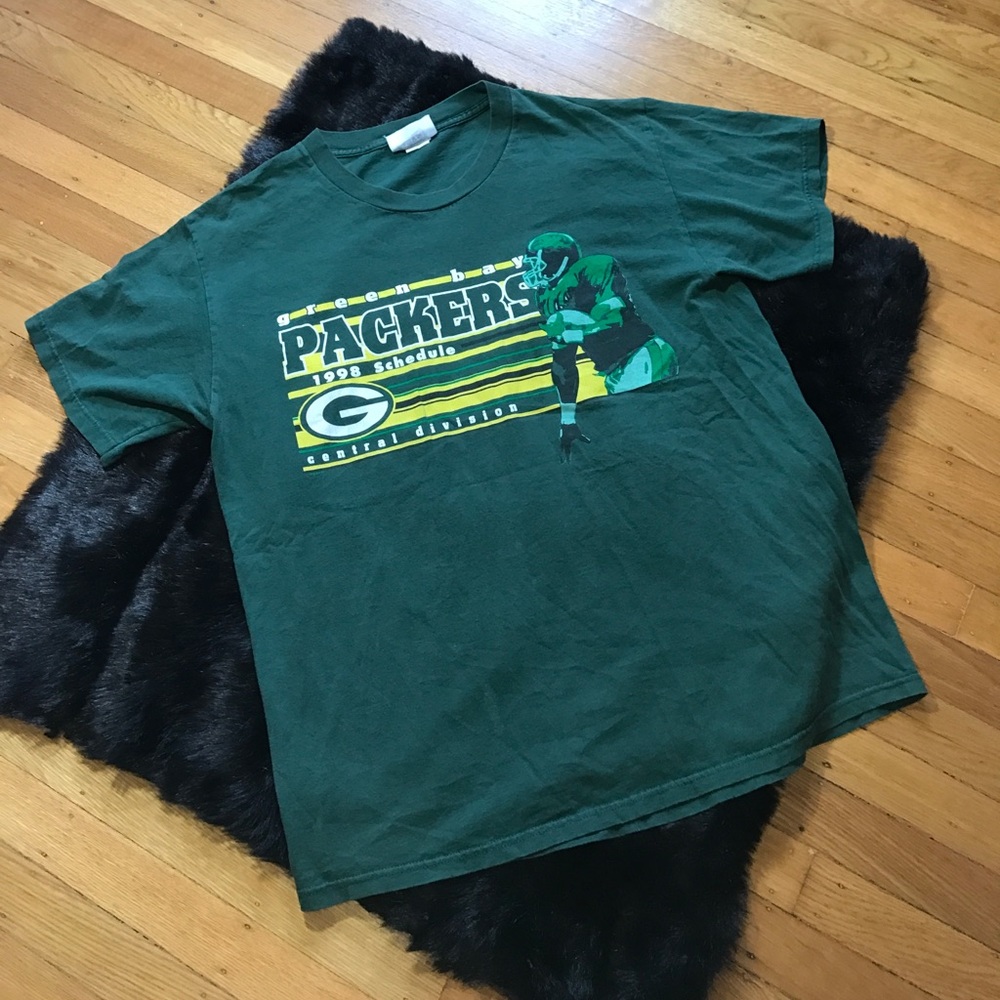 Men's Vintage 🧀 Green Bay Packers '98 Tee Large