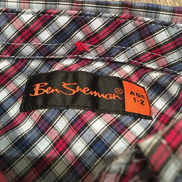 Ben Sherman EUC long sleeve button down. Age 1/2 - Picture 4 of 5