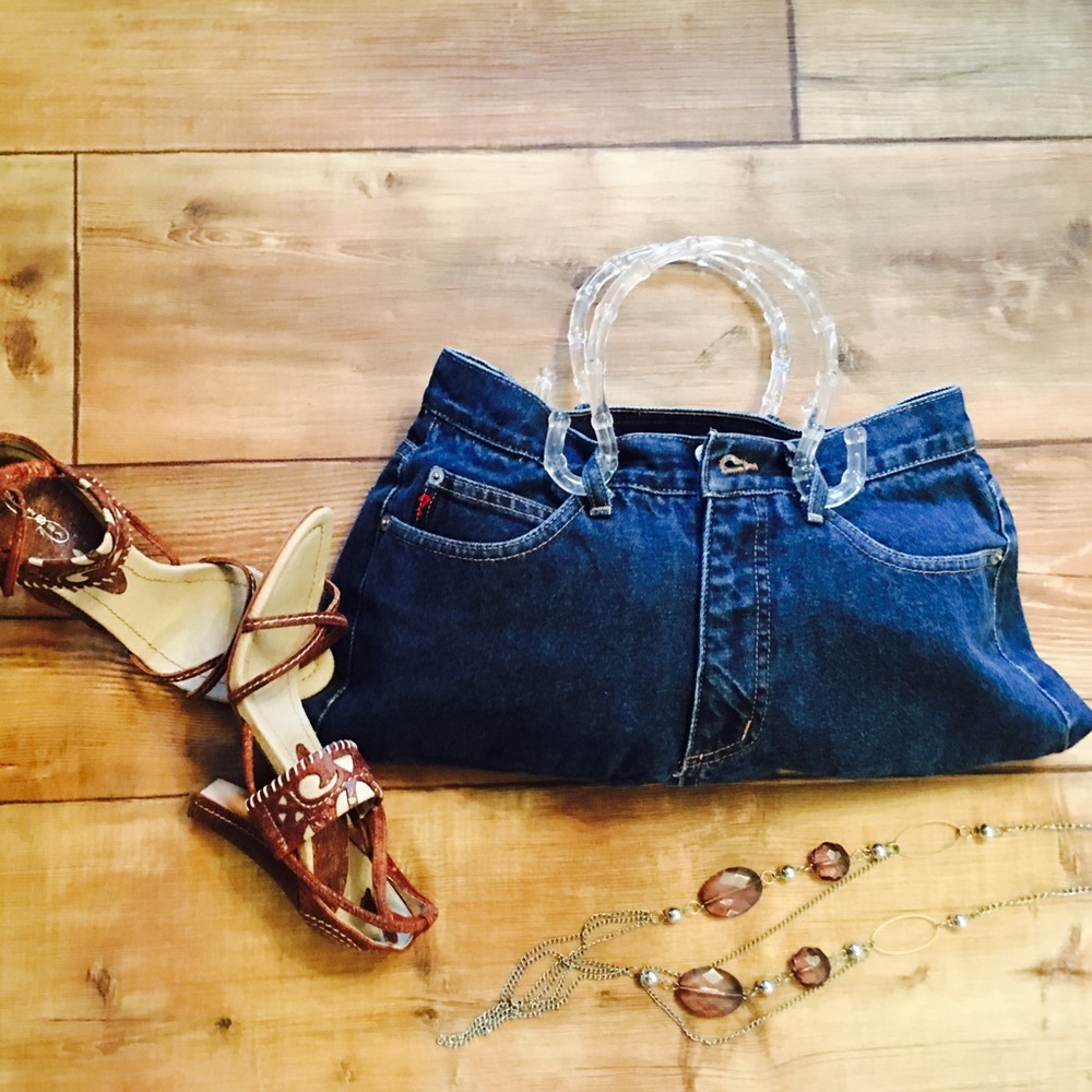 BLUE JEAN PURSE