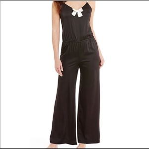 Kate Spade Satin Lounge Jumpsuit medium