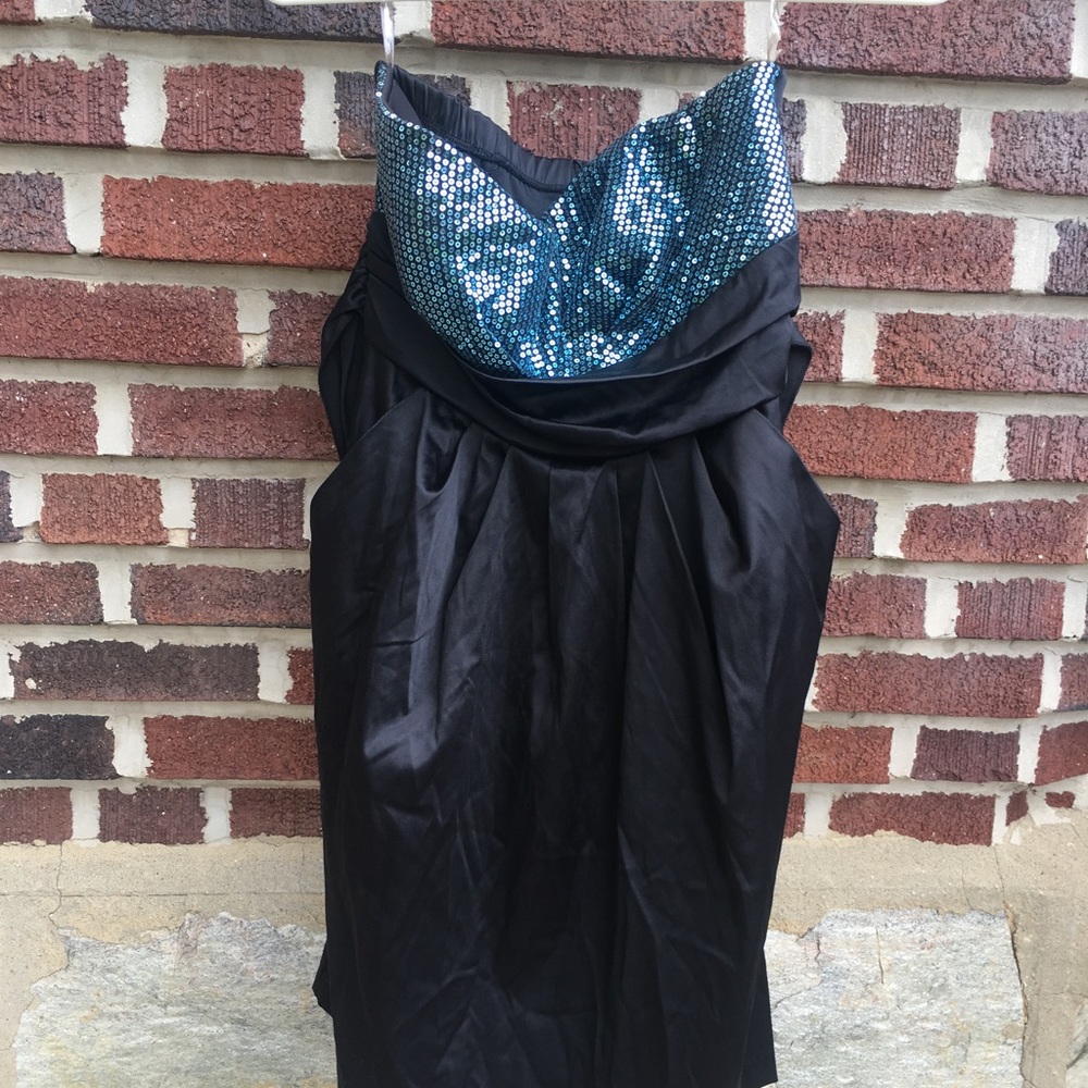 Ruby Rox Blue Sequin Dress