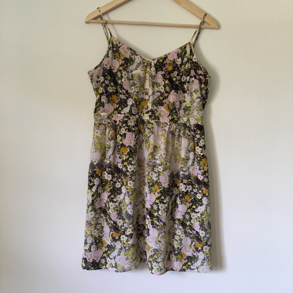 Madewell Dresses & Skirts - Madewell Silk Cami Dress in Sungarden