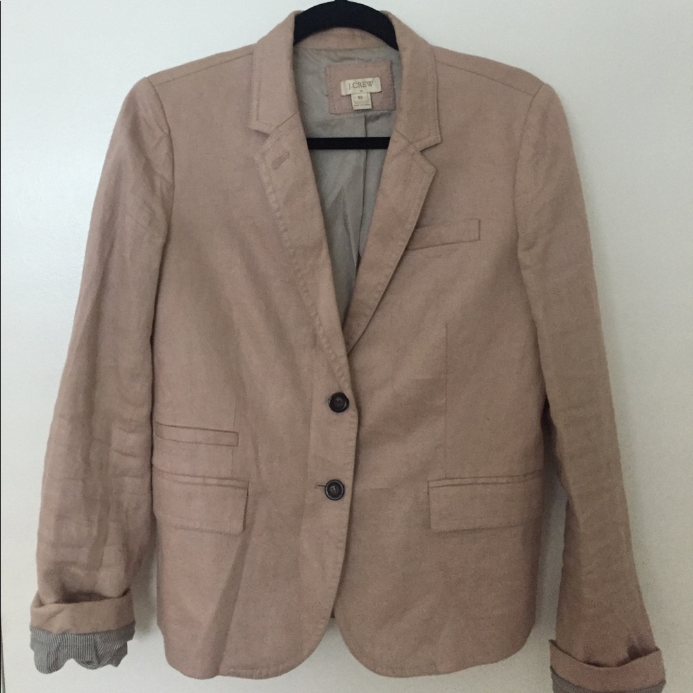 J Crew Summer Linen Blazer