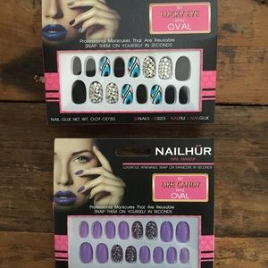 ❌❌SOLD❌❌Nailhur manicure glue on nails