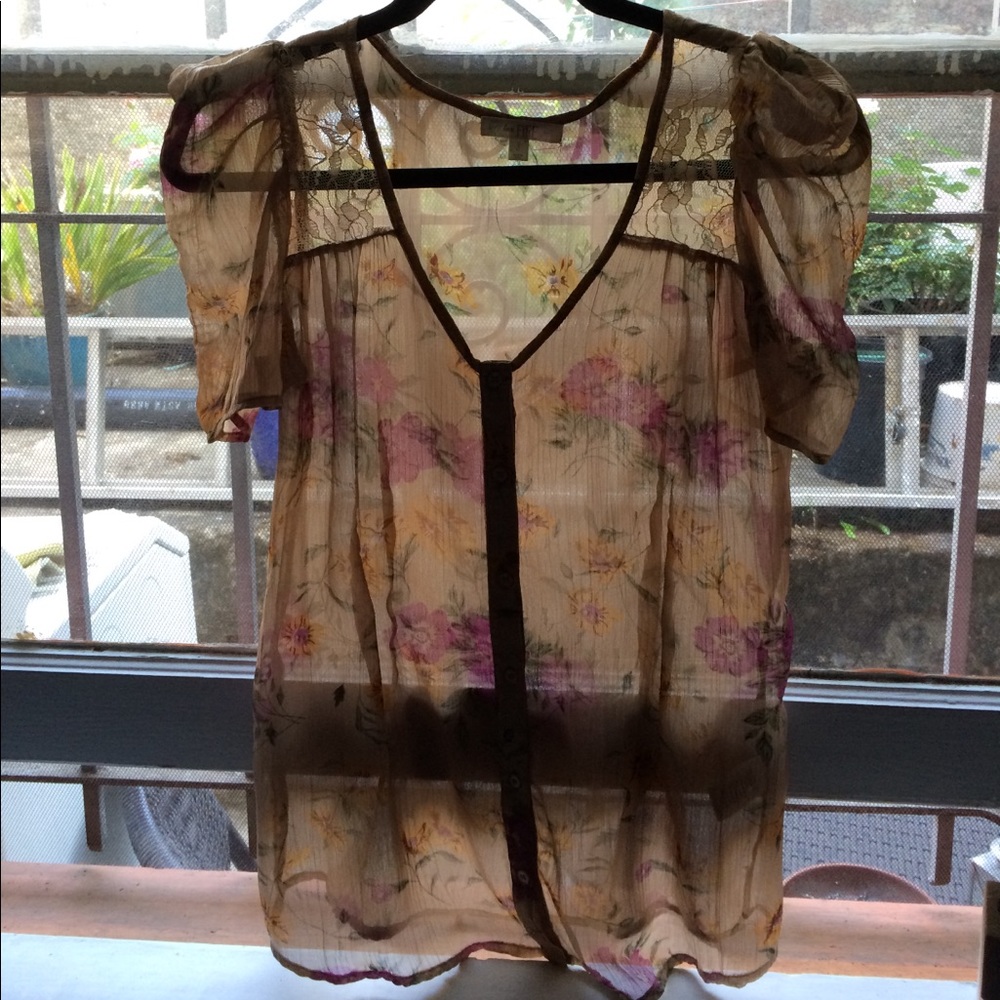 Floral blouse