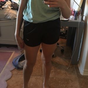 Black Nike Wind Shorts