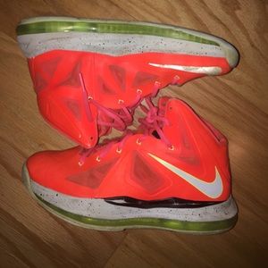 Lebron 10 orange