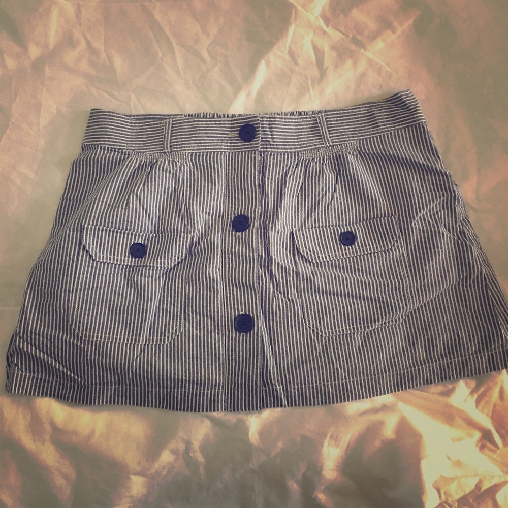 American Eagle Outfitters striped skirt