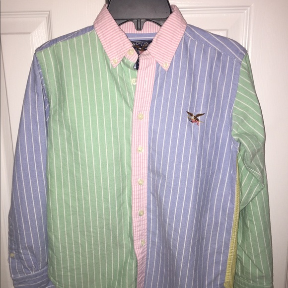 American Living Other - Last chance before donating! Multi color shirt