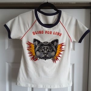 "Blind for Love" tee shirt