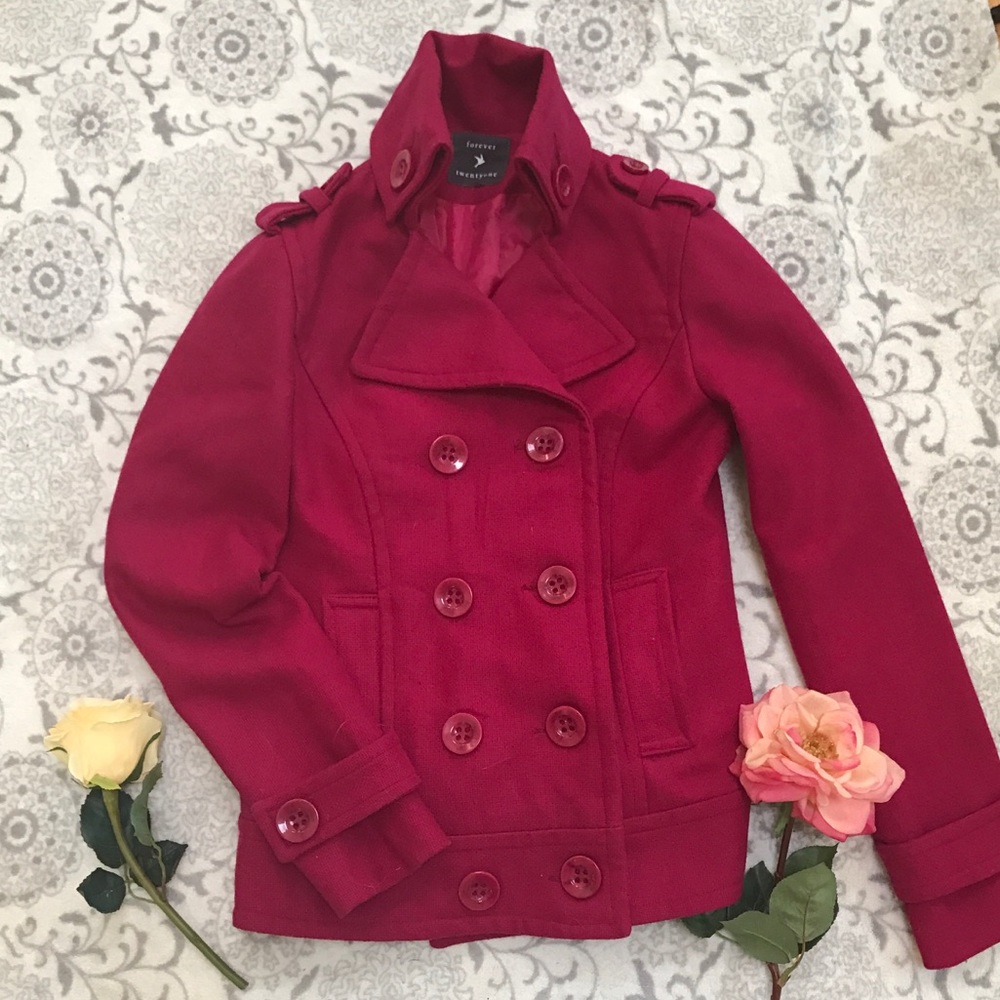 Gorgeous wool pea coat
