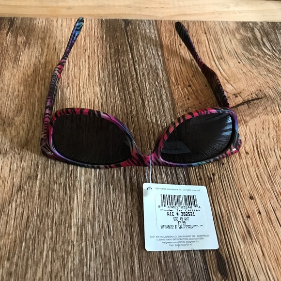 Foster Grant Womens Sunglasses Pink Camo Eye Wear - Picture 4 of 8