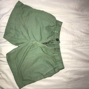 MINT GREEN CHUBBIES SHORTS