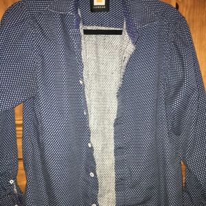 Young men's button up long sleeve