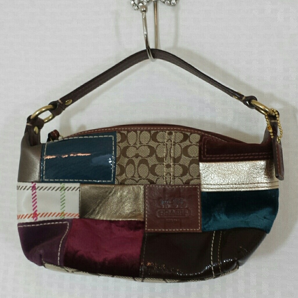 Coach Limited Edition Mixed Textile Clutch