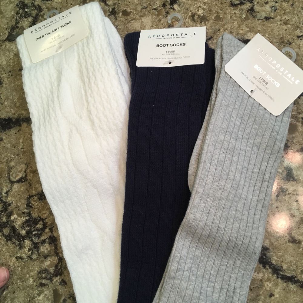 Brand New Boot Socks (Lot of 3 pairs)