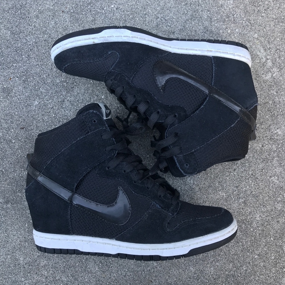 Black Nike Dunk Sky Hi