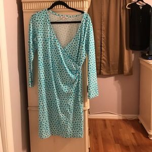 Jude Connally wrap dress