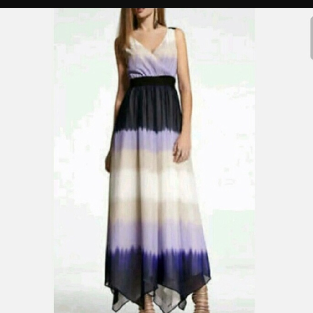 Express Maxi Dress in XS Ombré Purple