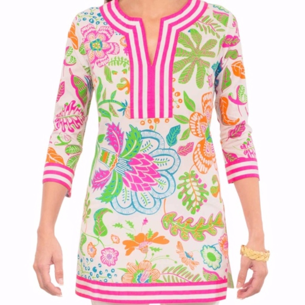 Gretchen Scott Isabel's Garden Tunic Small.